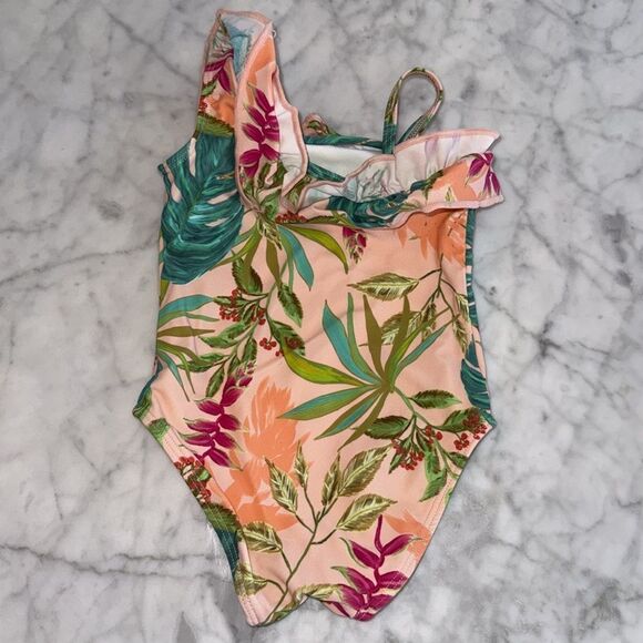 NWOT PATBO ONE SHOULDER SWIMSUIT 12/18M - Picture 5 of 7